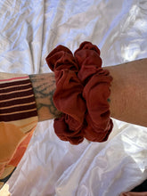 Load image into Gallery viewer, Madder Silk Scrunchie
