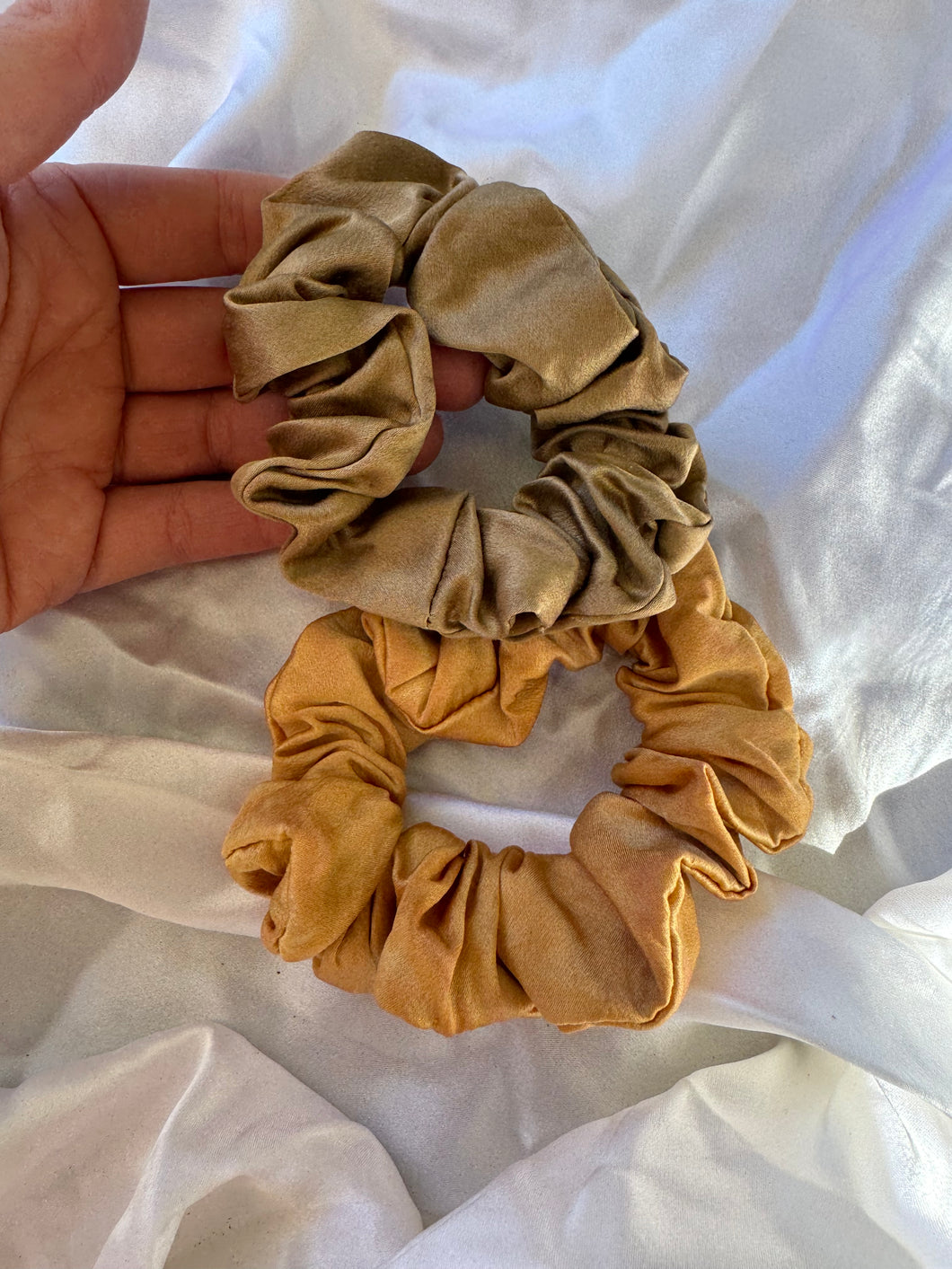 Acacia Silk Scrunchie