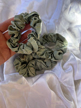 Load image into Gallery viewer, Golden Sea Silk Scrunchie
