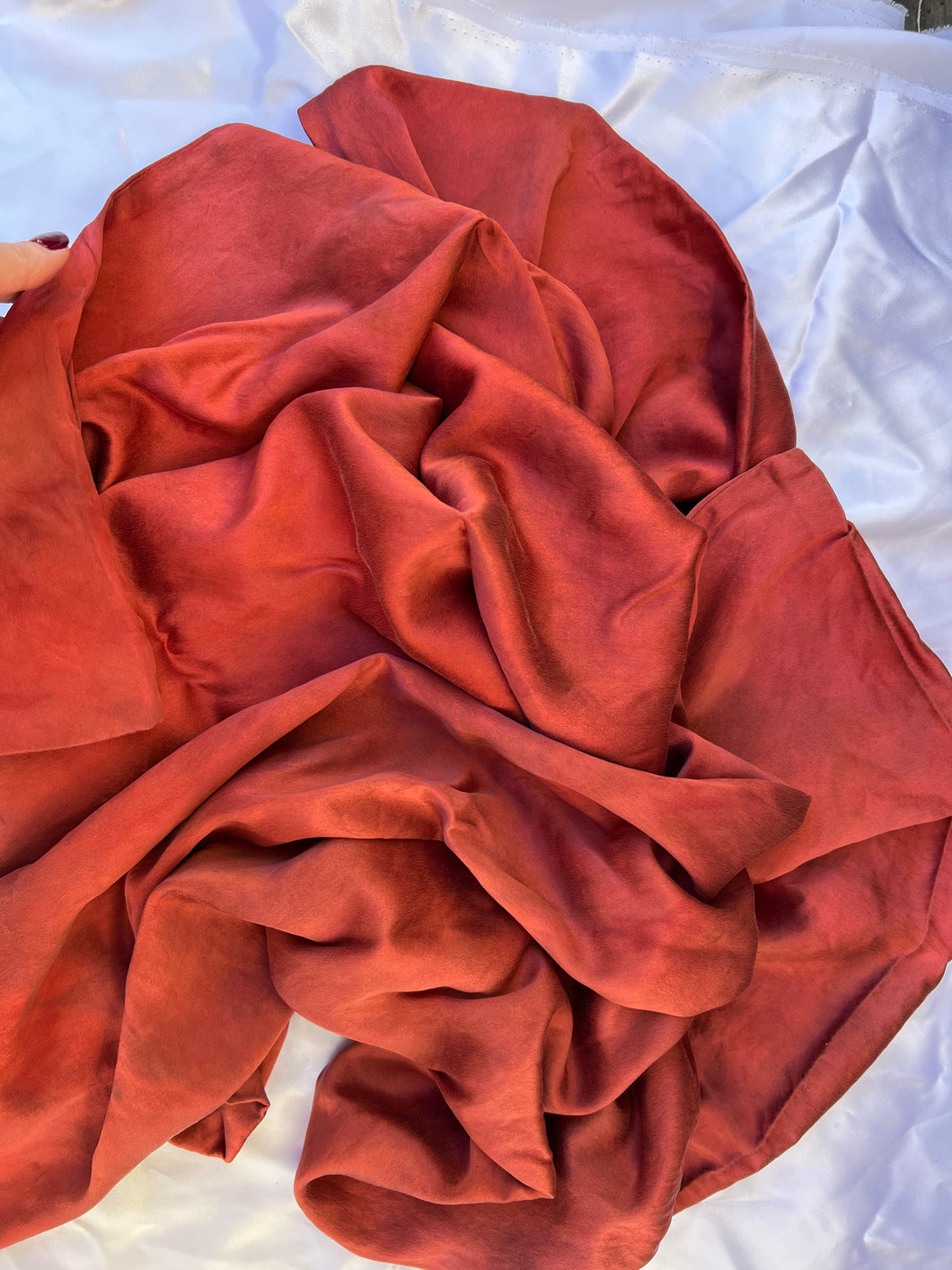 Madder (imperfect) Silk Pillowcase - Queen