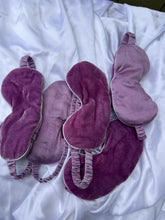 Load image into Gallery viewer, Lilac Silk Velvet Sleep Eye Masks
