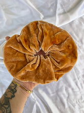 Load image into Gallery viewer, Coreopsis Silk Velvet Scrunchie
