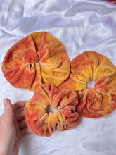 Load image into Gallery viewer, Dahlia Silk Velvet Scrunchie
