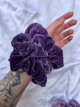 Load image into Gallery viewer, Logwood Silk Velvet Scrunchie
