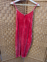 Load image into Gallery viewer, Coral - Silk Velvet Slip Dress - size S
