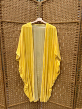 Load image into Gallery viewer, Canary - Silk Velvet Cocoon Jacket- size L
